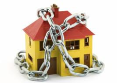 <p>A legal order that allows someone to keep the property of a person who owes them money until the money has been paid back.</p>