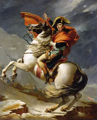<p>Napoleon Crossing the Alps on 20th May 1800 - 1803</p>