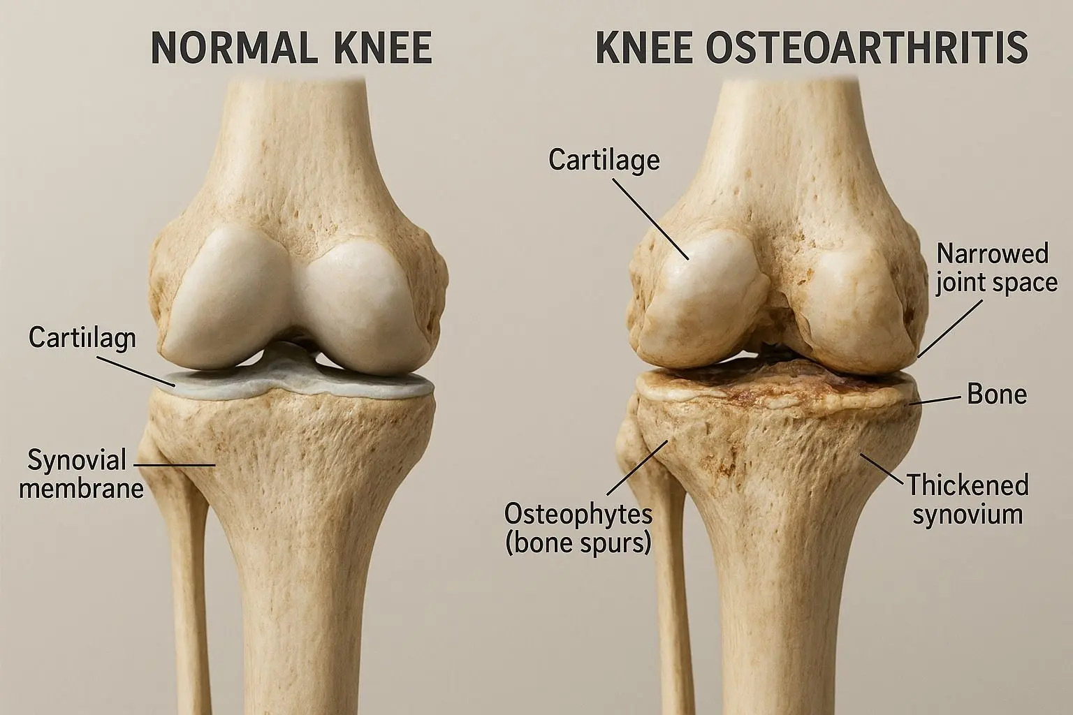 <p>A.K.A. osteoarthritis; Breakdown of articular cartilage, reactive bone formation in the subchondral compact bone and trabecula, and new growth of cartilage and bone at the joint margins</p>