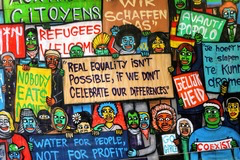 <p>During periods of political upheaval, artists have often shifted toward creating works intended to:</p>