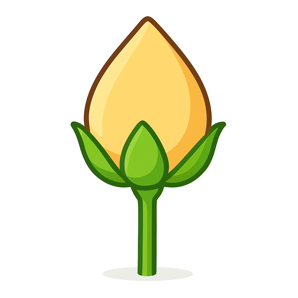 <p>The green leaf-like parts that cover and protect a flower bud.</p>