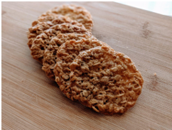 <p>Buttery crisp Danish oatmeal lace cookie with hint of ginger. GF </p>