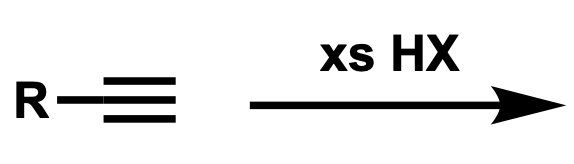 <p>Reactions of Alkynes</p>