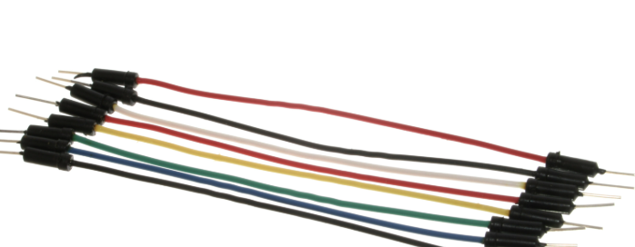 <p>A<strong> short length of conductor used to make a connection between terminals</strong>, and temporary connection. </p>
