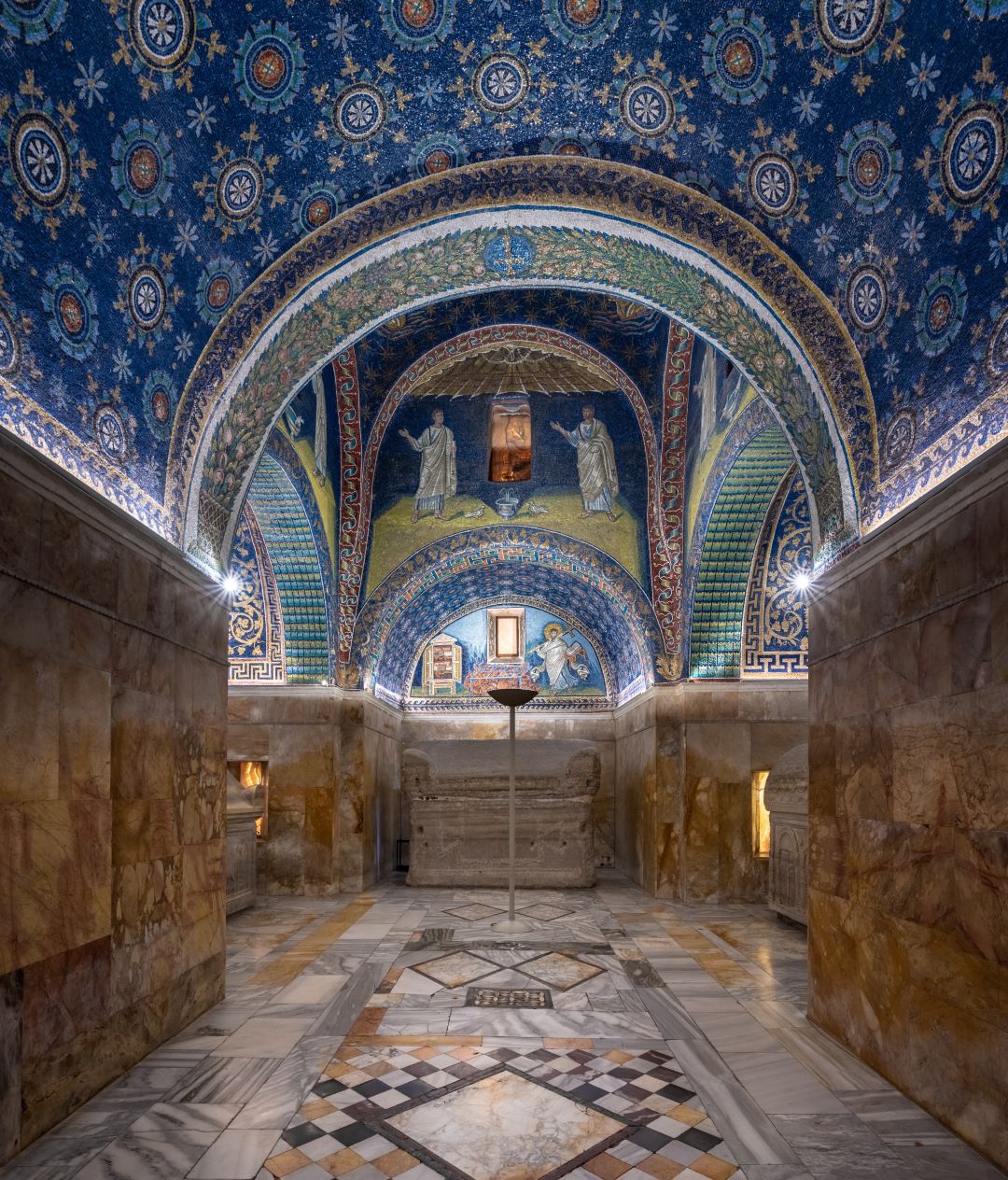 <p>Mausoleo di Galla Placidia, Ravenna, Vroeg Christelijk, 425</p>