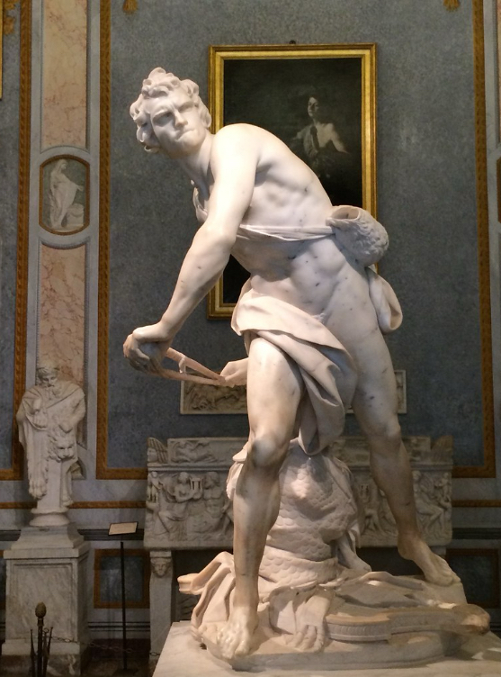 <p>What is the name of the sculpture and its sculptor? </p>