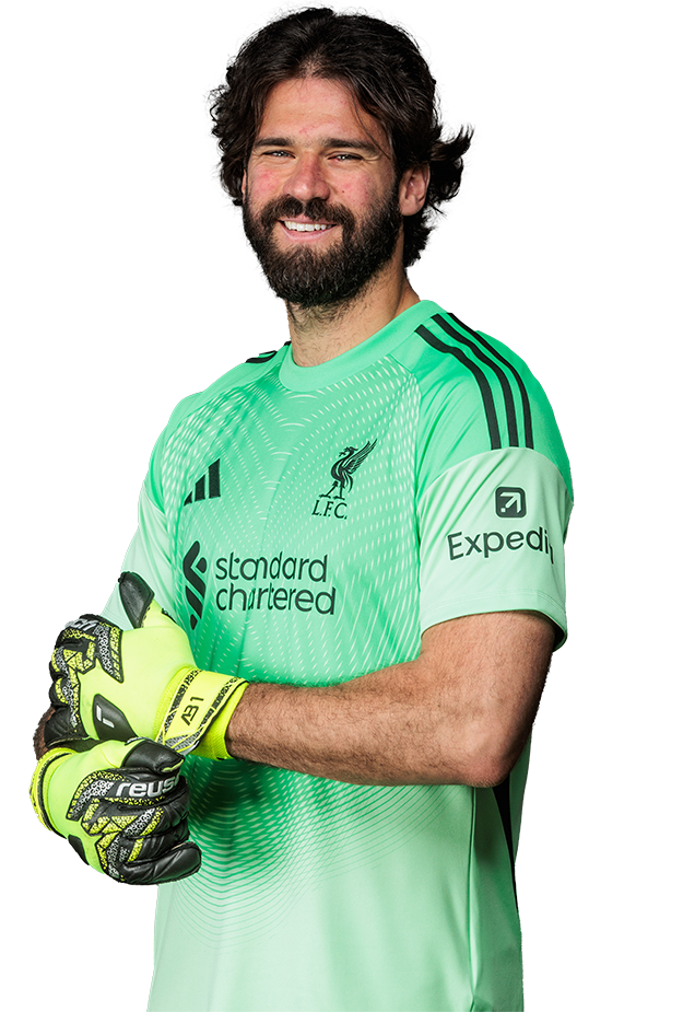 <p><strong><mark data-color="rgba(0, 0, 0, 0)" style="background-color: rgba(0, 0, 0, 0); color: inherit;">Målvakt i Liverpool FC och det brasilianska landslaget</mark></strong>.1</p>