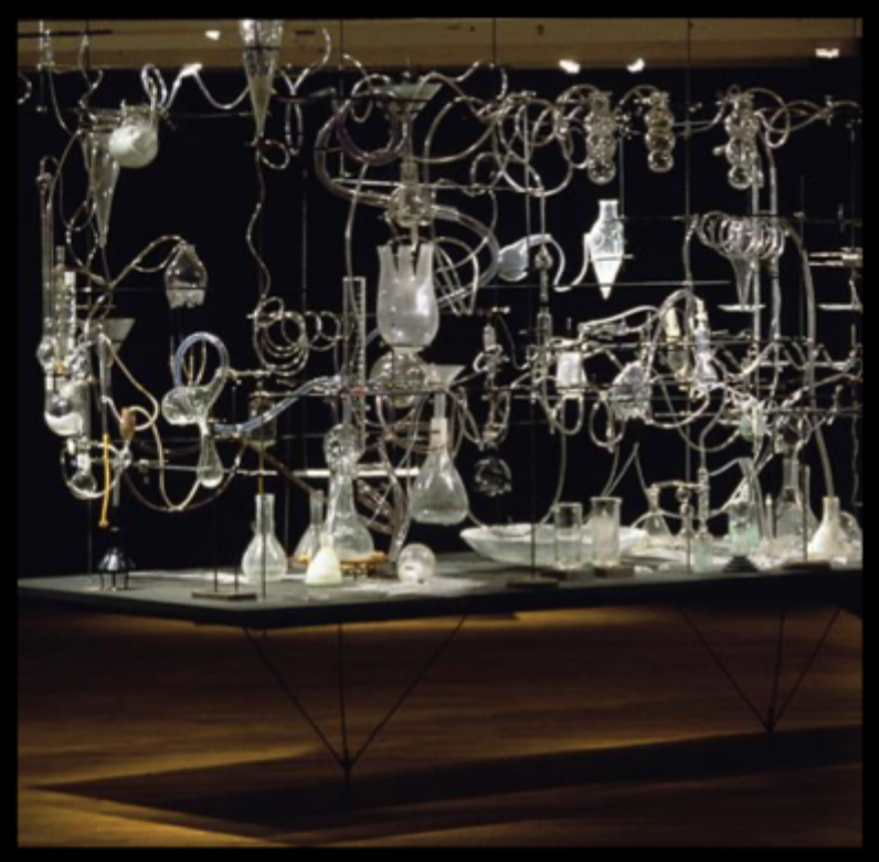 <p>Eve Andree Laramee, Apparatus for the Distillation of Vague Intuitions, 1994-98.</p>