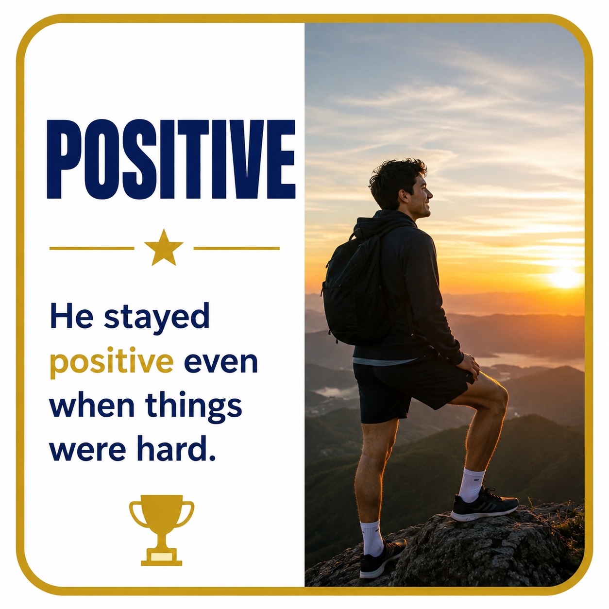 <p>POSITIVE</p>