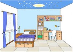<p>кімната</p><p>제 방은 작아요. = My room is small.</p><p>방을 청소했어요. = I cleaned my room.</p><p>이 집에는 방이 몇 개 있어요? = How many rooms does this house have?</p>