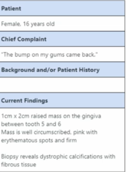 <p>what is the most likely diagnosis </p>