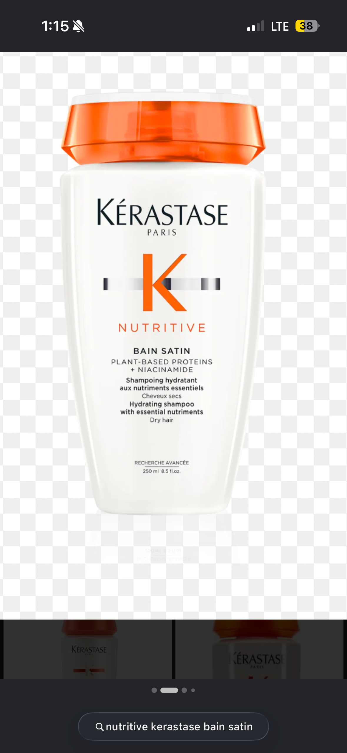 <p>Nutritive Bain satin</p>