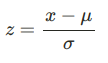 <p>z-distributions</p><ul><li><p>Presented in terms of z-scores</p></li><li><p>Standardise values of x</p><ul><li><p>Numerator: converts x to deviations from the mean</p></li><li><p>Denominator: scales these deviation values based on the SD of the variable</p></li></ul></li></ul><p></p>