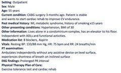<p>Assessment of aerobic capacity over six minutes.</p>