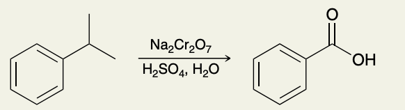 <p>Must be connected to a benzene ring!</p>