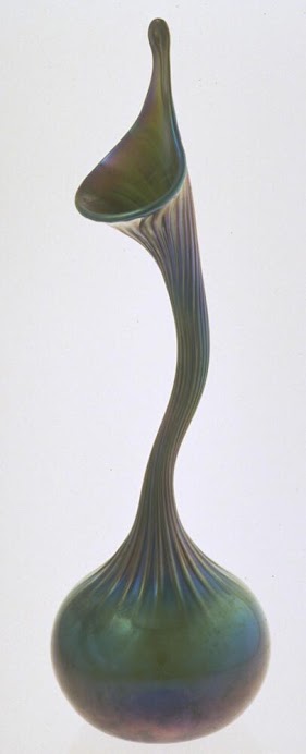 <p>Favrile Glass Vase</p>