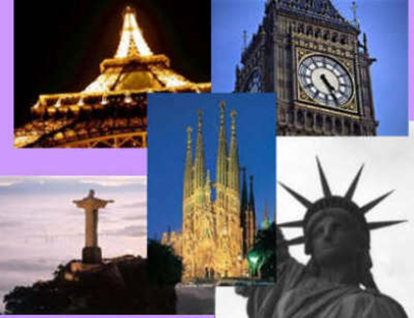 <p>I visited monuments</p>