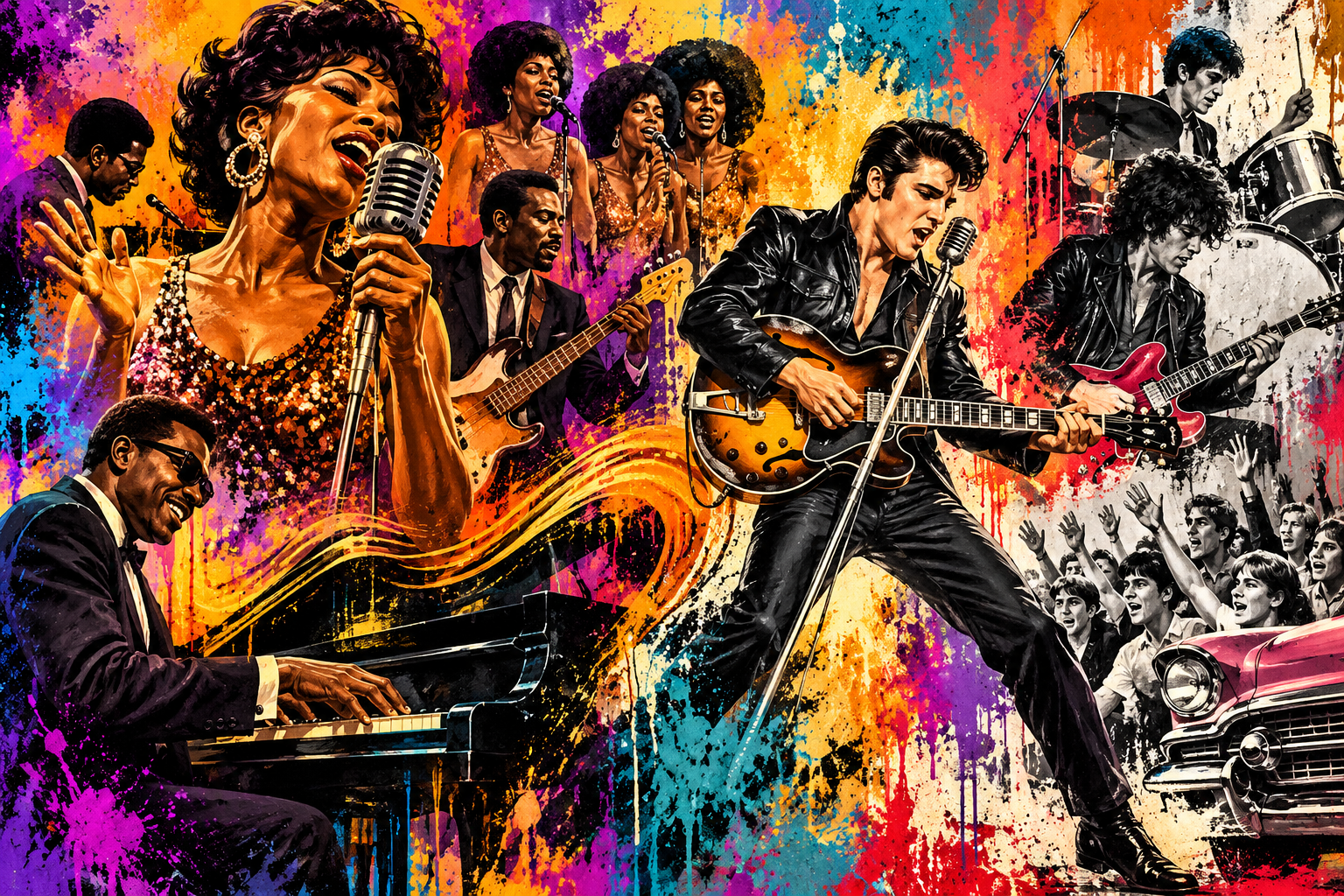 <p>R&amp;B:s bidrag till rock'n'roll</p>
