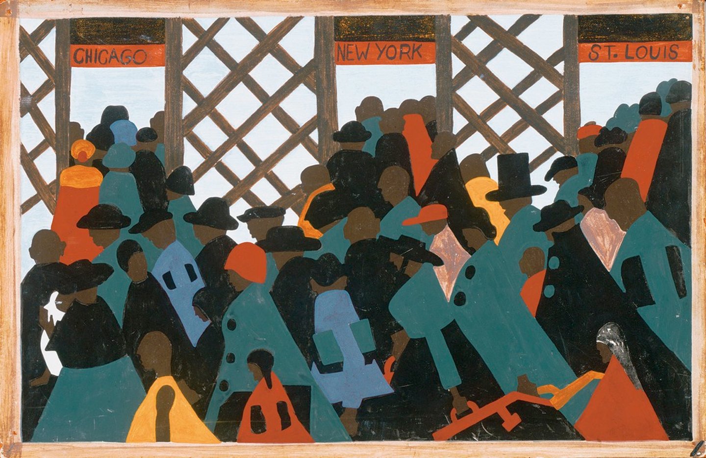<p>- artist inspired by the Harlem Renaissance</p>