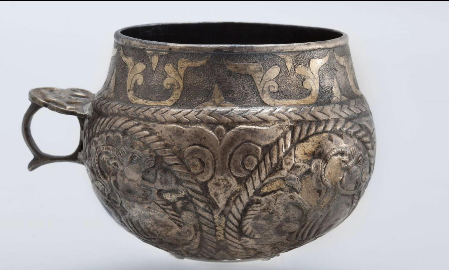 <p>Cup (Sogdian Metalwork)</p>