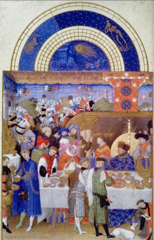 <p>Limbourg Brothers, Très Riches Heures de Jean de Berry, 1413-1416</p>