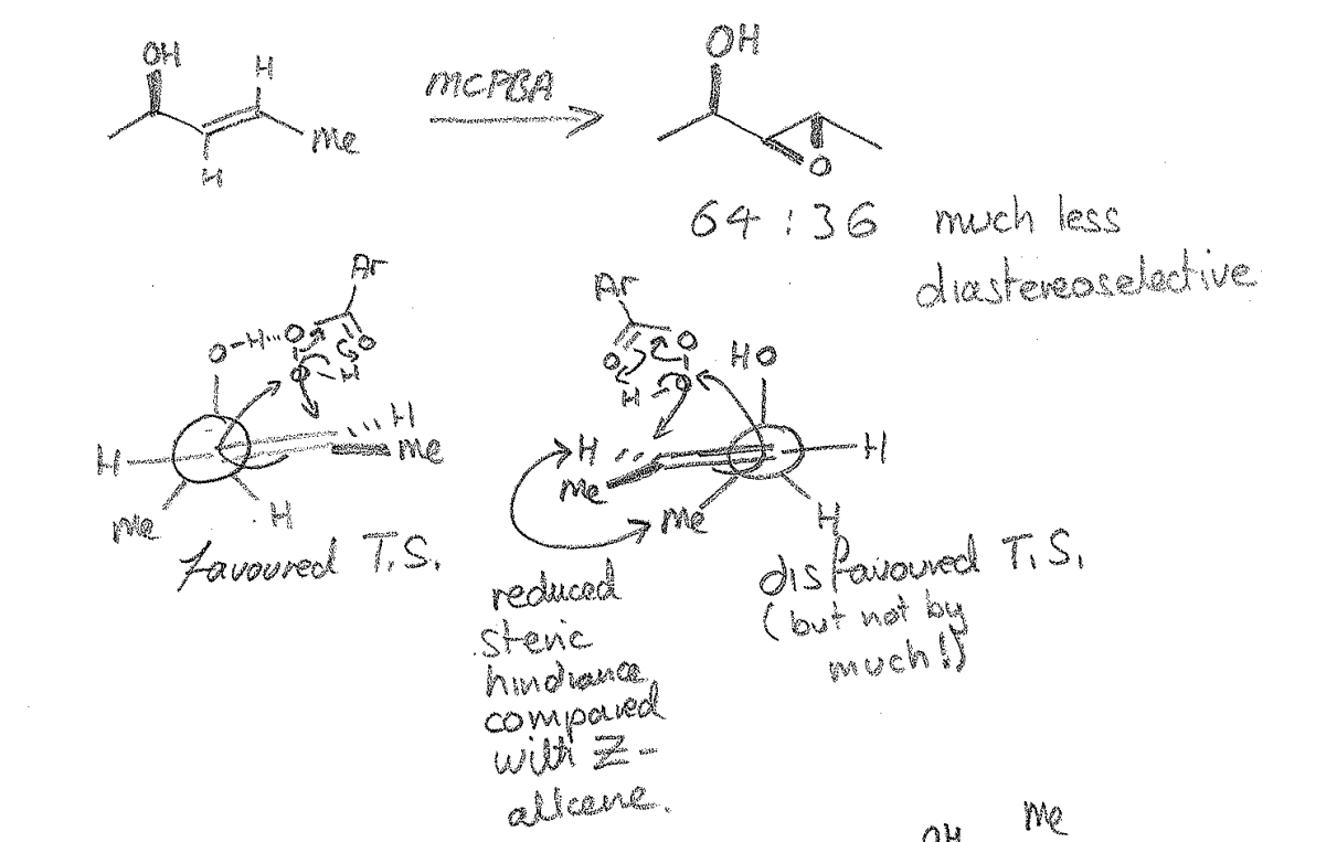<p>because h and me do have a steric clash, its still not by match</p>
