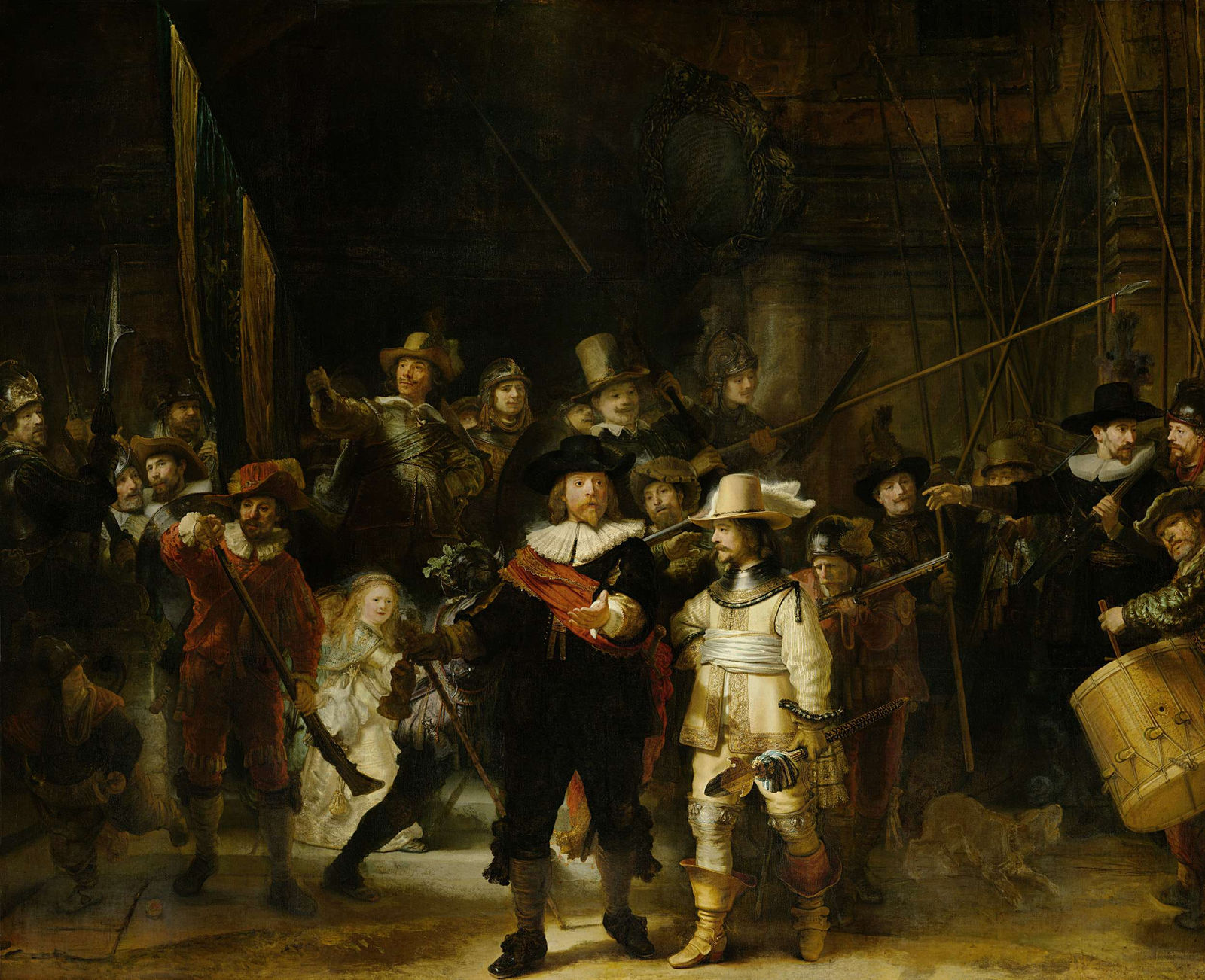 <p><span style="line-height: 19.425px;">Rembrandt's <em>Militia Company of District II under the Command of Captain Frans Banninck Cocq</em> (1642) is considered one of the greatest achievements of Baroque painting because it:</span></p>