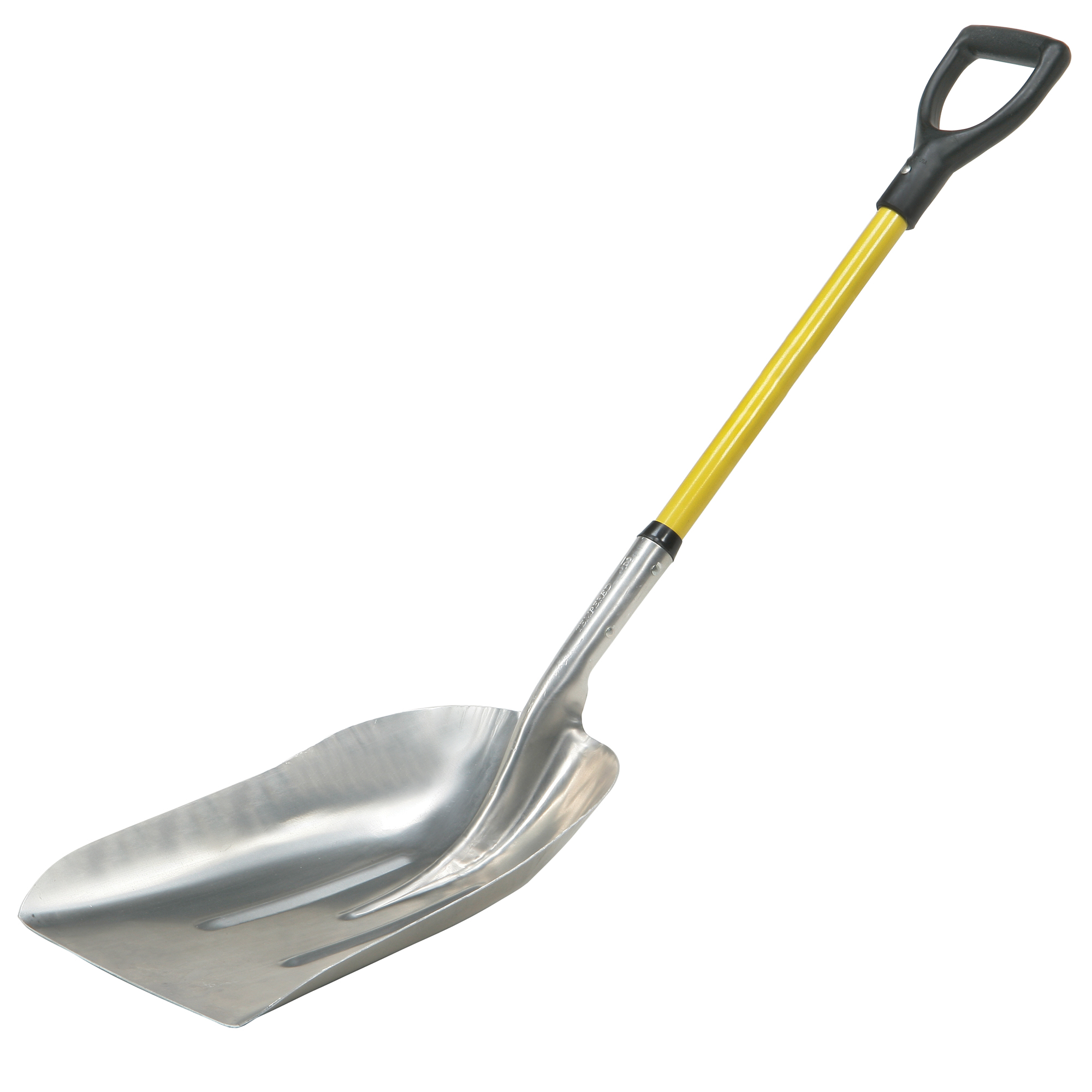 <p><span style="color: rgb(252, 252, 252);">Wide-blade digging tool designed for efficiently moving loose materials such as soil, gravel, or grain, available with short ferrule handle or 54-inch long handle.</span></p>