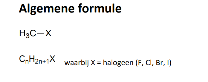 <p>de algemen formule is de deze</p>