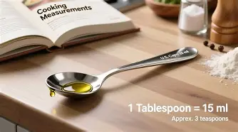 <p>1 Tablespoon = </p>