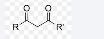 <ul><li><p>middle proton is most acidic </p></li><li><p>always remove middle hydrogen for enol/ate formation </p></li></ul><p></p>