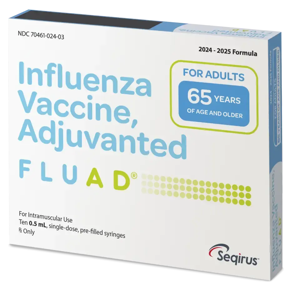 <p>For 65 + years of age</p><p>0.5 mL prefilled syringes (will take 5 seconds to inject)</p><p>Twist lock cap off</p><p>Attach a needle</p><p>(don’t worry about air bubbles, can get rid of if you want)</p><p>Only need one per season</p><p>can take a couple weeks before it takes affect</p>