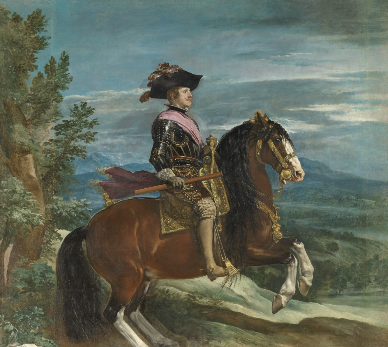 <p>Phillip IV (1605-1665, r. 1621-1665)</p><p class="MsoListParagraphCxSpFirst">-<span style="font-family: "Times New Roman"; line-height: normal; font-size: 7pt;">&nbsp;&nbsp;&nbsp;&nbsp;&nbsp;&nbsp;&nbsp;&nbsp;&nbsp;&nbsp;&nbsp;&nbsp;&nbsp; </span>Unparalleled collector and patron</p><p class="MsoListParagraphCxSpMiddle">-<span style="font-family: "Times New Roman"; line-height: normal; font-size: 7pt;">&nbsp;&nbsp;&nbsp;&nbsp;&nbsp;&nbsp;&nbsp;&nbsp;&nbsp;&nbsp;&nbsp;&nbsp;&nbsp; </span>Purchased important collections (Rubens, Duke of Buckingham, Charles I of England)</p><p class="MsoListParagraphCxSpMiddle">-<span style="font-family: "Times New Roman"; line-height: normal; font-size: 7pt;">&nbsp;&nbsp;&nbsp;&nbsp;&nbsp;&nbsp;&nbsp;&nbsp;&nbsp;&nbsp;&nbsp;&nbsp;&nbsp; </span>Diego de Velázquez</p><p class="MsoListParagraphCxSpMiddle">-<span style="font-family: "Times New Roman"; line-height: normal; font-size: 7pt;">&nbsp;&nbsp;&nbsp;&nbsp;&nbsp;&nbsp;&nbsp;&nbsp;&nbsp;&nbsp;&nbsp;&nbsp;&nbsp; </span>Peter Paul Rubens</p><p class="MsoListParagraphCxSpMiddle">-<span style="font-family: "Times New Roman"; line-height: normal; font-size: 7pt;">&nbsp;&nbsp;&nbsp;&nbsp;&nbsp;&nbsp;&nbsp;&nbsp;&nbsp;&nbsp;&nbsp;&nbsp;&nbsp; </span>Palace of Buen Retiro</p><p class="MsoListParagraphCxSpMiddle">-<span style="font-family: "Times New Roman"; line-height: normal; font-size: 7pt;">&nbsp;&nbsp;&nbsp;&nbsp;&nbsp;&nbsp;&nbsp;&nbsp;&nbsp;&nbsp;&nbsp;&nbsp;&nbsp; </span>Torre de la Parada</p><p class="MsoListParagraphCxSpLast">-<span style="font-family: "Times New Roman"; line-height: normal; font-size: 7pt;">&nbsp;&nbsp;&nbsp;&nbsp;&nbsp;&nbsp;&nbsp;&nbsp;&nbsp;&nbsp;&nbsp;&nbsp;&nbsp; </span>Count-Duke of Olivares (favorite)</p><p class="MsoListParagraphCxSpLast"><span style="font-family: "Times New Roman"; line-height: normal; font-size: 7pt;">&nbsp;&nbsp;&nbsp;&nbsp;&nbsp;&nbsp;&nbsp;&nbsp;&nbsp;&nbsp;&nbsp;&nbsp;</span></p><p><span style="font-family: "Times New Roman"; line-height: normal; font-size: 7pt;">&nbsp; </span>King Philip IV oversaw major renovation and redecoration of Torre de la Parada</p><p>-<span style="font-family: "Times New Roman"; line-height: normal; font-size: 7pt;">&nbsp;&nbsp;&nbsp;&nbsp;&nbsp;&nbsp;&nbsp;&nbsp;&nbsp;&nbsp;&nbsp;&nbsp;&nbsp; </span>Hunting portraits of King Philip IV and family</p><ul><li><p>Close with Velazquez, unusual relationship for the time</p></li></ul><p></p><p>(Velázquez, Philip IV on Horseback)</p>
