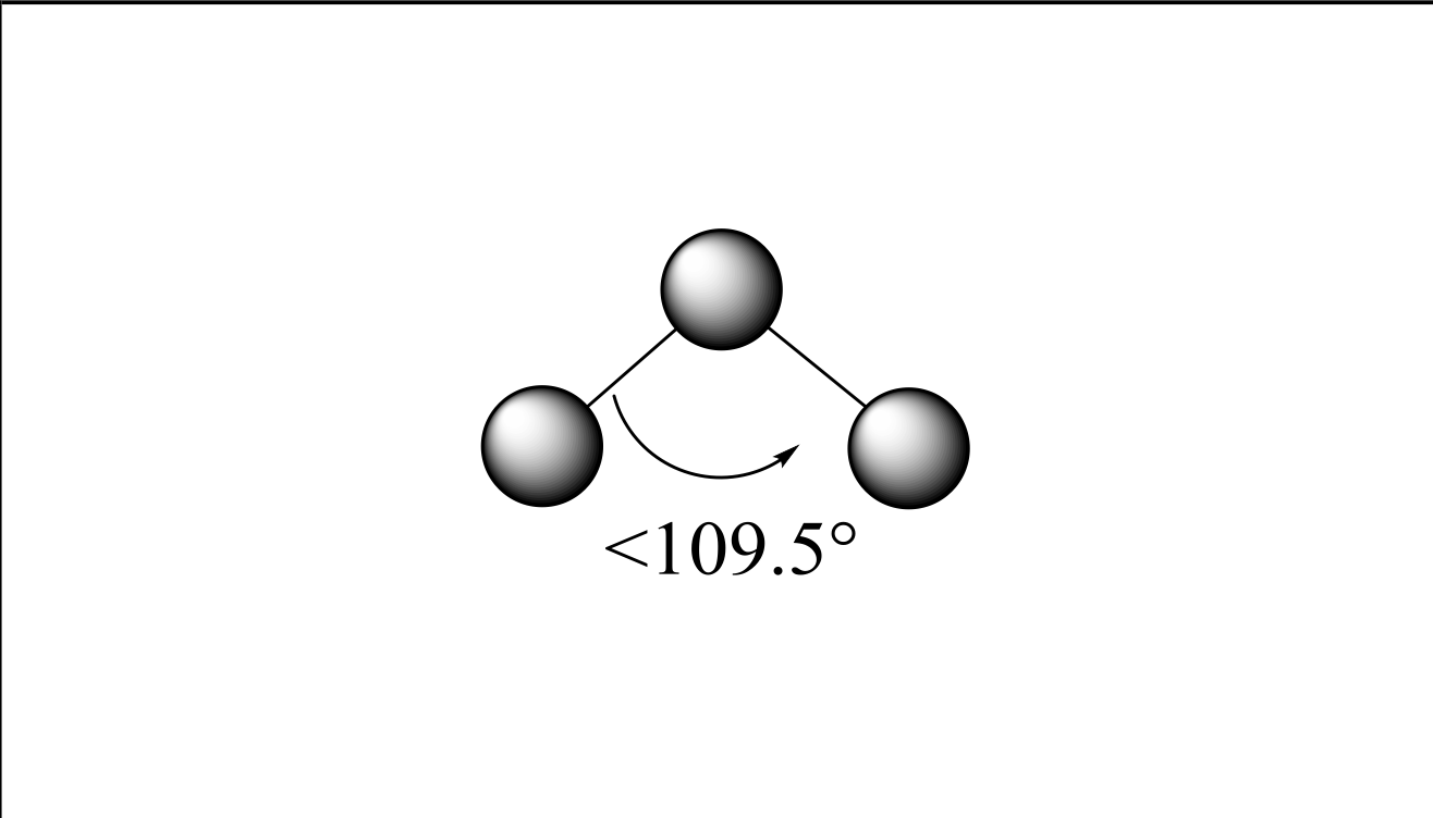 <p>A: 2, L.P: 2, <109.5</p>
