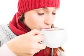 <p>a sip of tea</p>