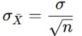 <ul><li><p>aka the <strong><u>standard deviation </u></strong><u>of the sample means</u></p></li><li><p>How much the sample means vary from each other</p></li></ul><p></p>