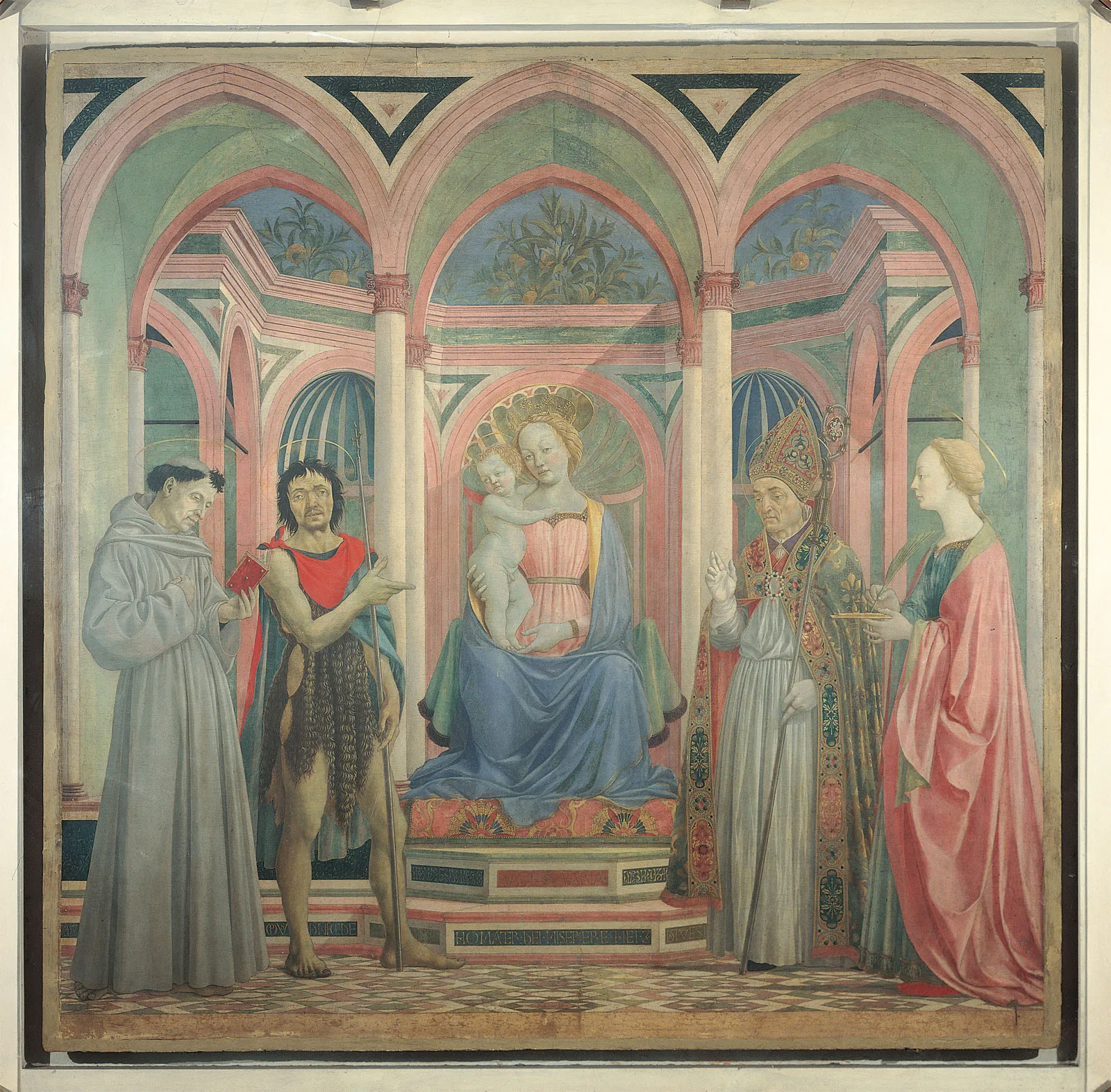 <p><span style="background-color: transparent;"><strong><span>Madonna and child with sts. Francis, john the baptist, zenobius, and lucy</span></strong></span></p>