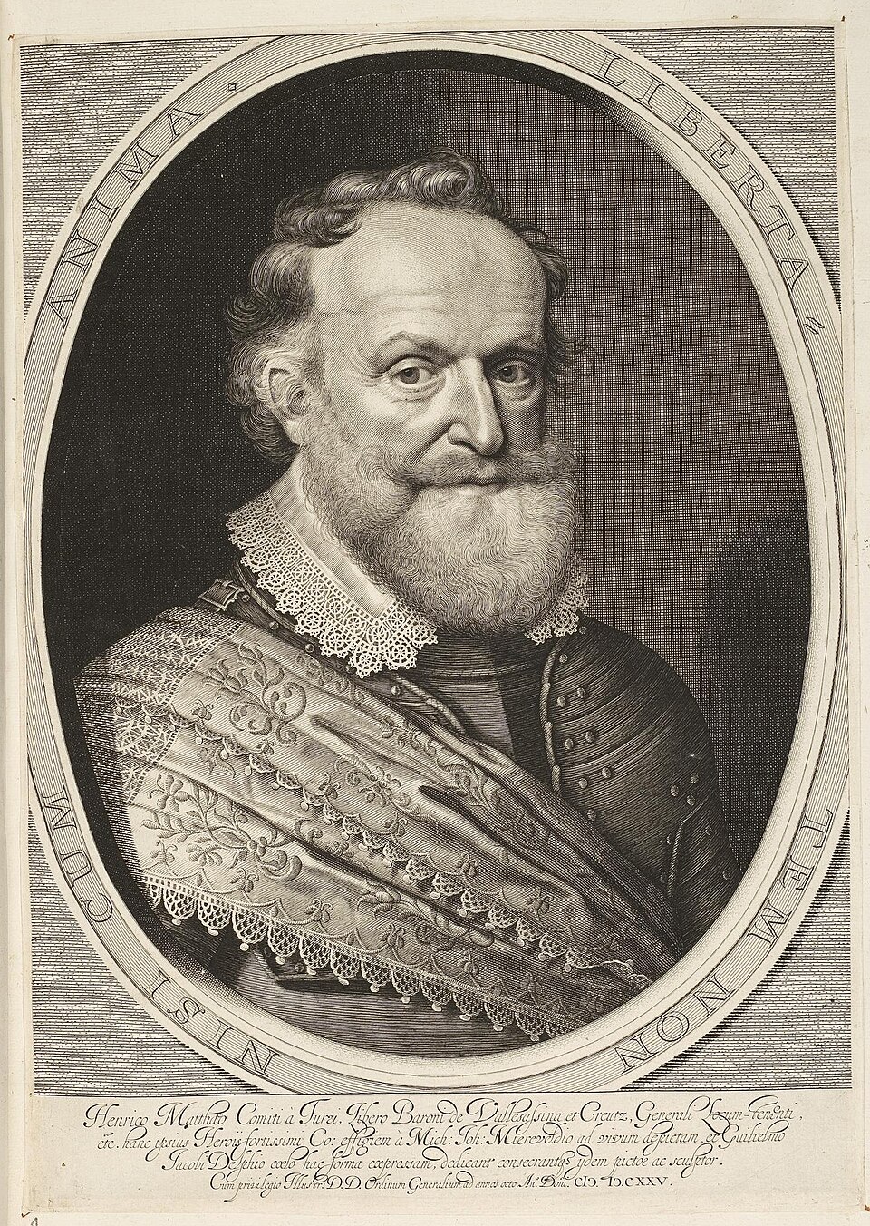 <p>1567 - 1640 - JindĹich MatyĂĄĹĄ Thurn (All Facts) </p>