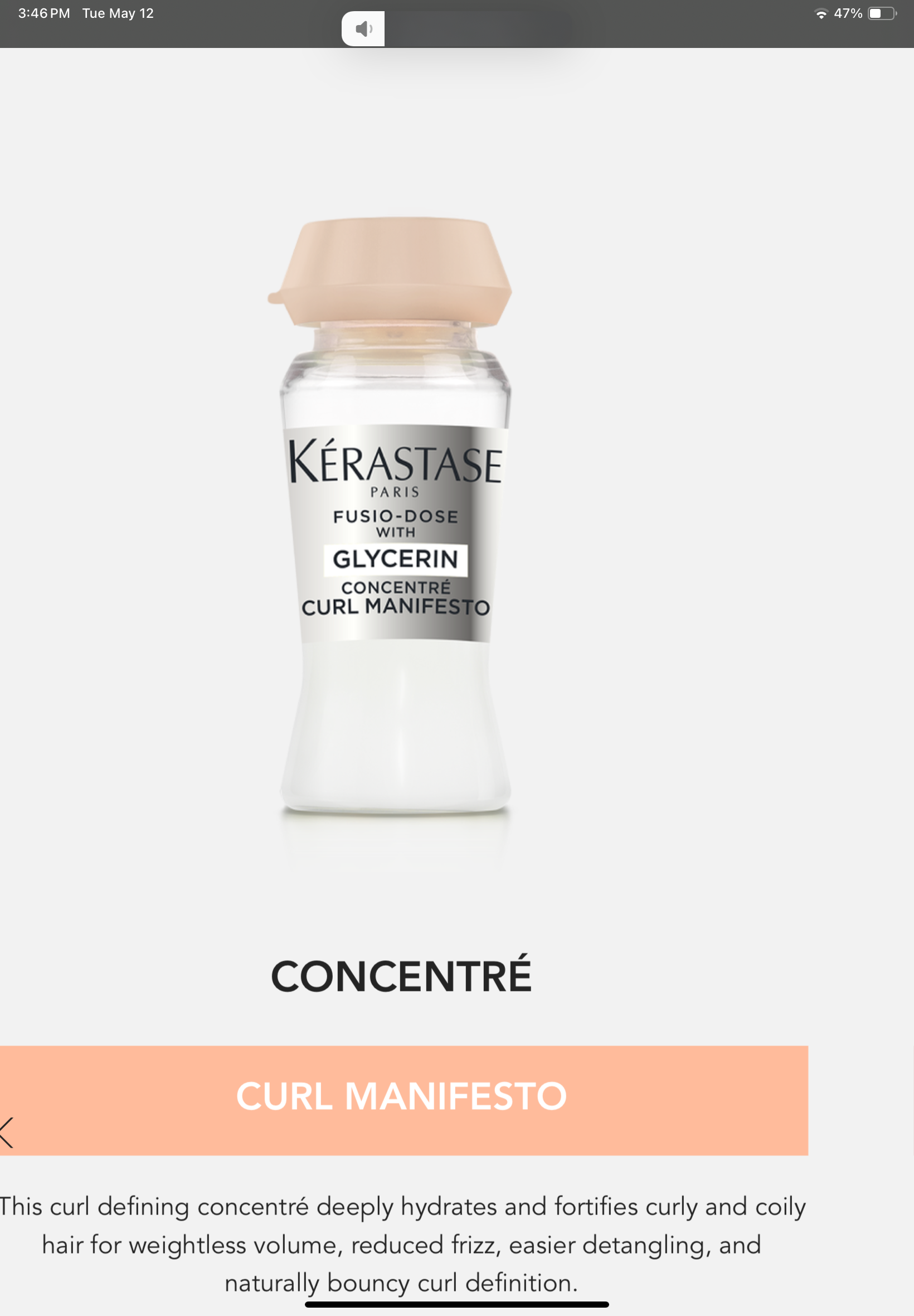 <p>Concentré curl manifesto </p>