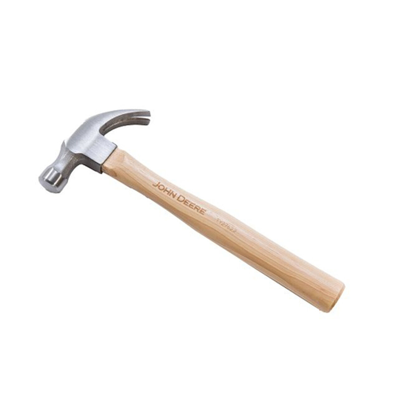 <p>Handheld carpentry hammer with a curved claw for driving and removing nails, a rounded striking face for finish work, and a typical weight of 13–16 oz.</p>
