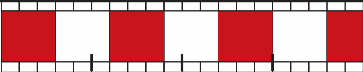 <p>Wechselfeuer, rotes und weisses Licht Wiederholung alle 6 Sekunden</p>
