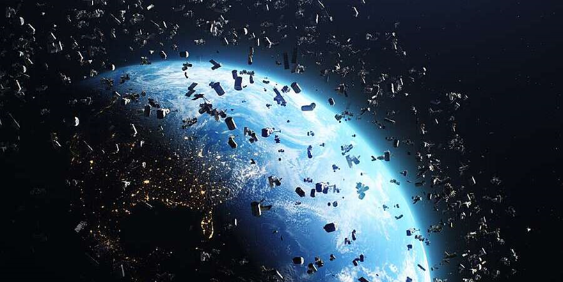 <p>space debris</p>
