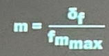<p>similar to the modulation index, but it uses the maximum allowed frequency deviation and the maximum allowed modulating frequency of the FM system.</p>