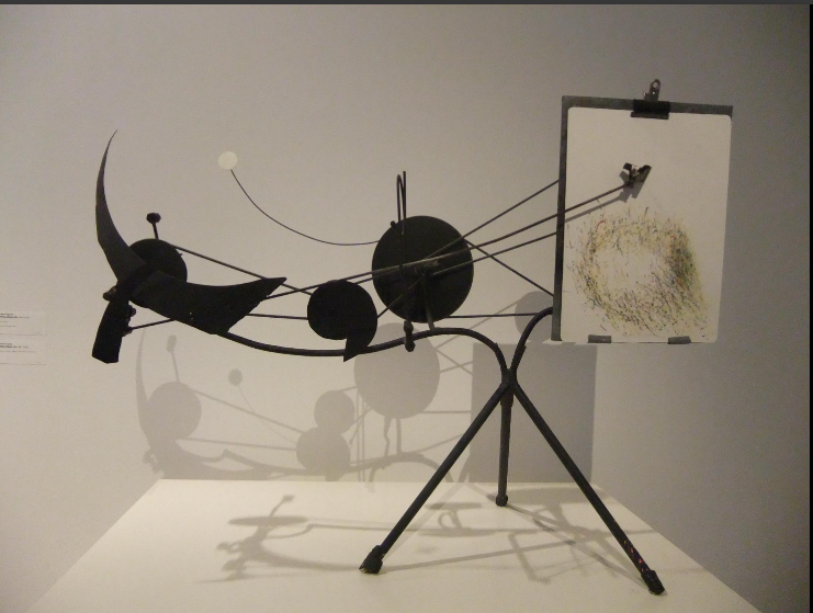 <p>Jean Tinguely, Metamatic No. 9, 1954</p>