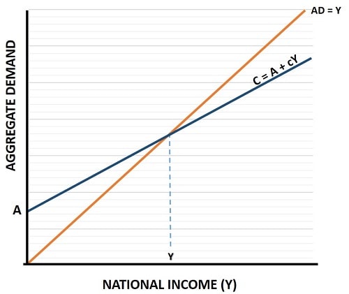 <p>consumption function</p>