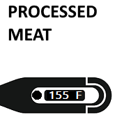 <p><strong>155°F</strong> <em>(Click here to flip the card back)</em></p>