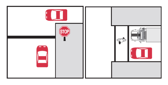 <p>Stop and Crosswalk Lines</p>