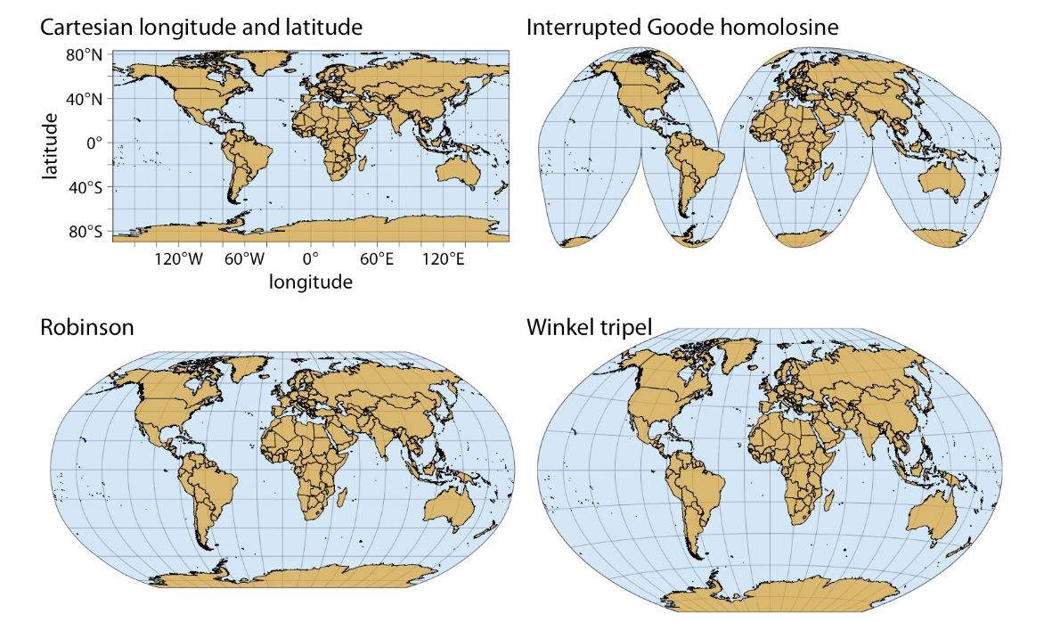 <p>Maybe a good question: show a map, which map type is this?</p>