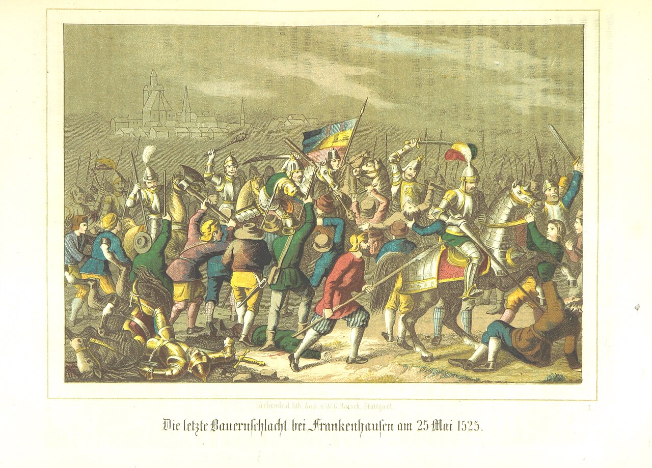 <p>1525 - Battle of Frankenhausen (All Facts) </p>