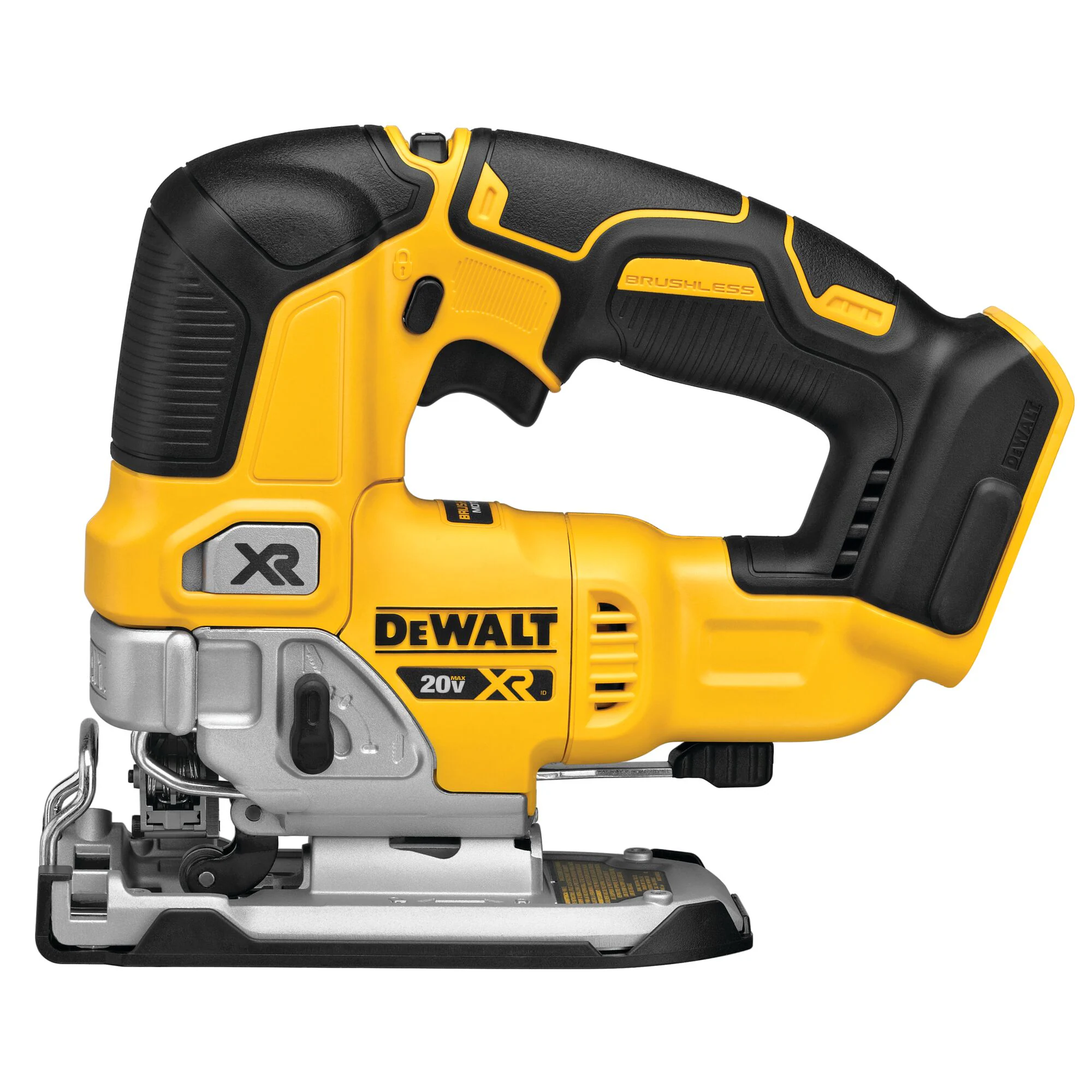 <p>Handheld power saw with reciprocating blade used for cutting curves and shapes in wood, plastic, and other soft materials. Also called a Saber Saw.</p>